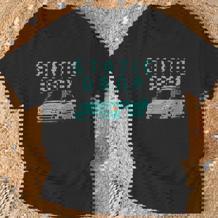 シビック 例 スタティックドロップ 日本車 Tシャツ 高齢者への贈り物