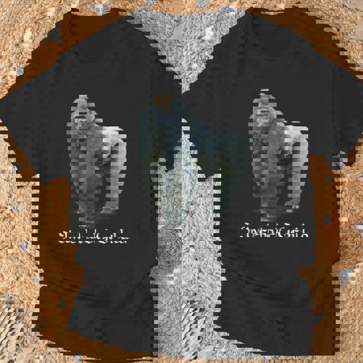 シルバーバック ゴリラ Tシャツ 高齢者への贈り物