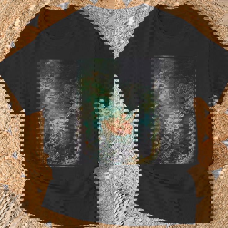 ジャンオノレ・フラゴナール作 スイングペインティング Tシャツ 高齢者への贈り物