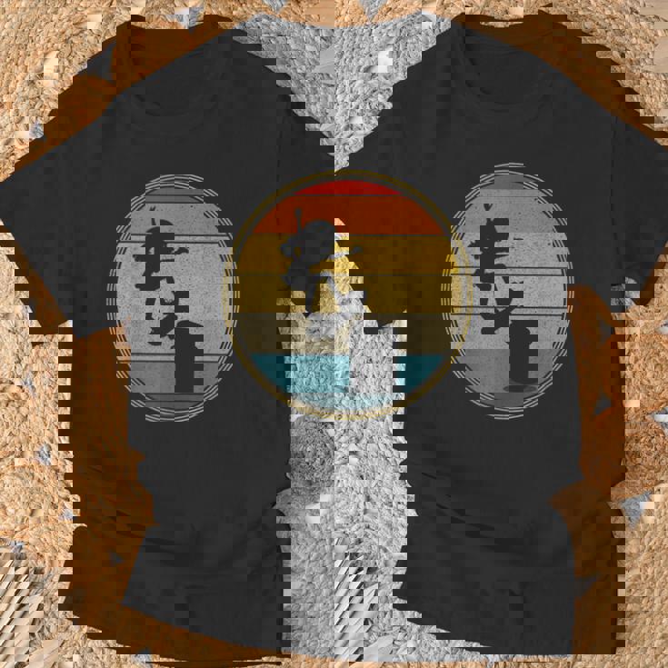 スケーター 女の子 ヴィンテージ レトロ スケートボード スケートボード キッズ Tシャツ 高齢者への贈り物