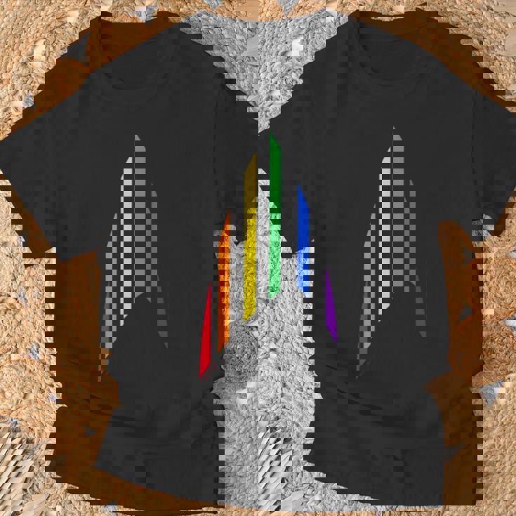 スタートレック オリジナルシリーズ プライドレインボーデルタ 長袖tシャツ Tシャツ 高齢者への贈り物