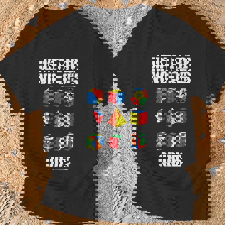 スピードキューブパズル キューブキューブ キッズ Tシャツ 高齢者への贈り物