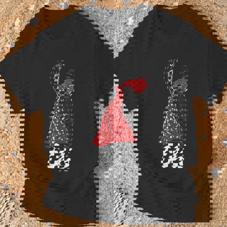 スペインのフラメンコ Tシャツ 高齢者への贈り物