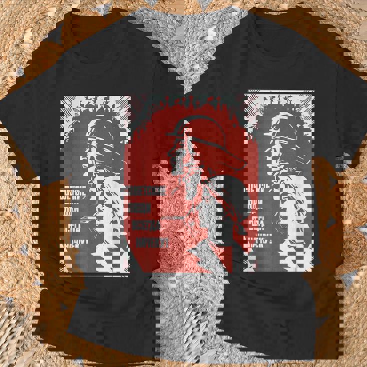 ソビエト連邦 ワーキングクラス プロパガンダポスター Cccp Tシャツ 高齢者への贈り物