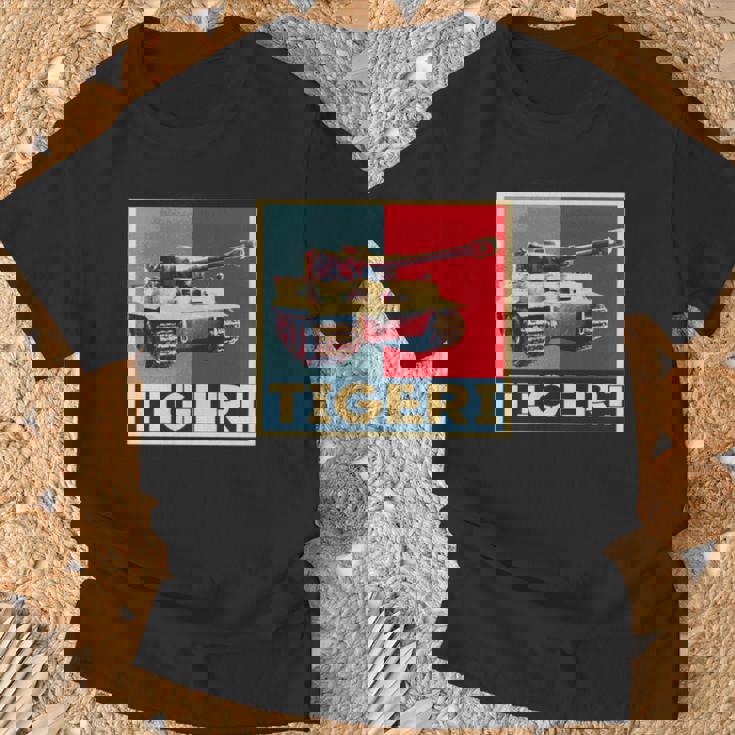 タイガー1装甲vi戦車 Ww2 ドイツ装甲車両 Afvアート 長袖tシャツ Tシャツ 高齢者への贈り物