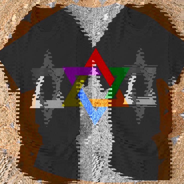 ダビデの星 Lgbt Tシャツ 高齢者への贈り物