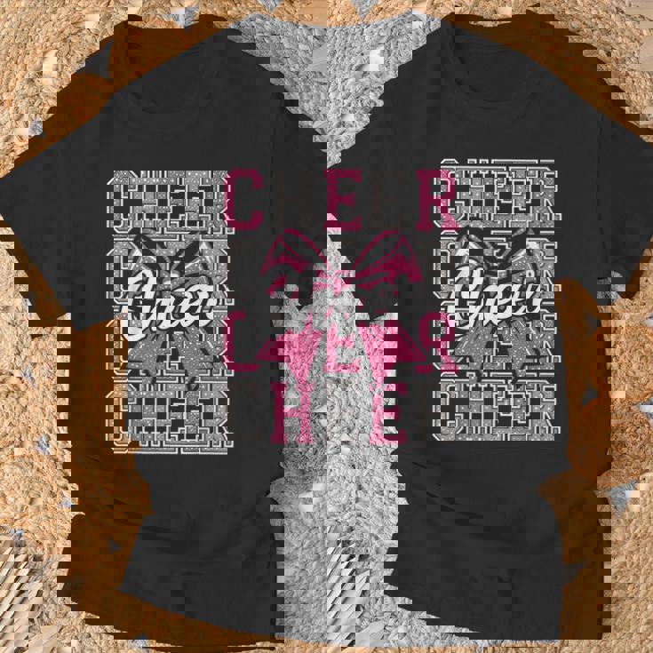 チア コケット 弓 チアリーダー チアリーダー チアガール キッズ Tシャツ 高齢者への贈り物