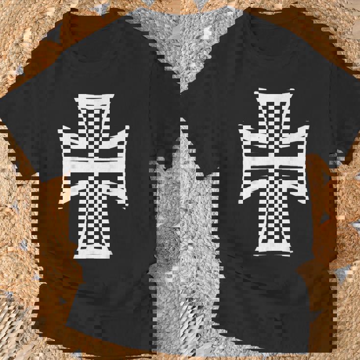 チェーンメール 面白い 中世の騎士 レン・フェア 馬上槍試合 Tシャツ 高齢者への贈り物