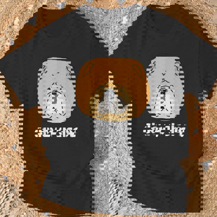 チャウチャウ 脂肪と可愛い ドッグブリード ふわふわチャウチャウ Tシャツ 高齢者への贈り物