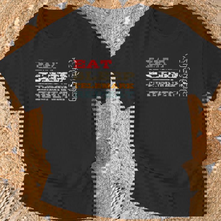 テレマーク ノルウェー スキーヤー スキー バックカントリー スキー テレマーク Tシャツ 高齢者への贈り物