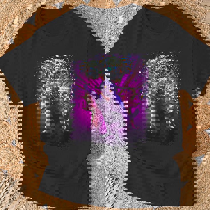 ディスコキャットレイブ Tシャツ 高齢者への贈り物