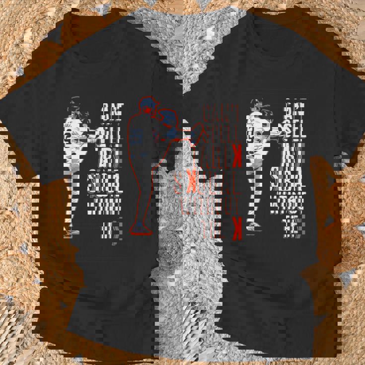 デトロイト・タリック・スクーバル-Kなしではスクーバルは綴れない Tシャツ 高齢者への贈り物