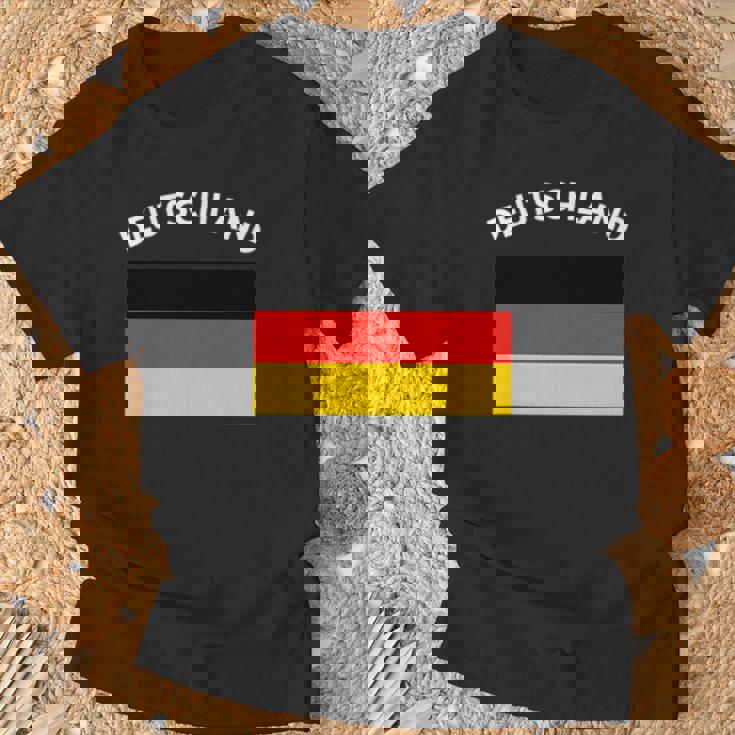 ドイツの誇りのドイツ国旗 ドイツ国旗 Tシャツ 高齢者への贈り物