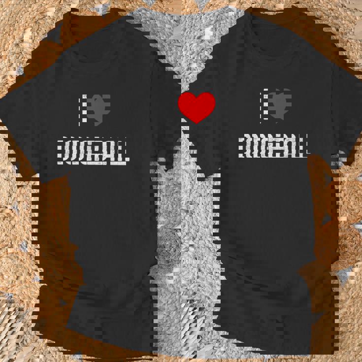 ドッジボール スポーツが大好き 面白いドッジボール愛好家 Tシャツ 高齢者への贈り物