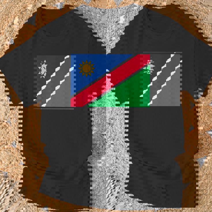 ナミビアの国旗 Tシャツ 高齢者への贈り物