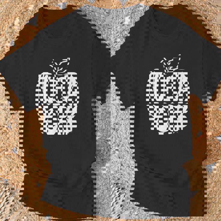 ニューヨーク Nyc ザ・ビッグ・ダイバーシブ・アップル・ラ・グラン・マンザナ Tシャツ 高齢者への贈り物