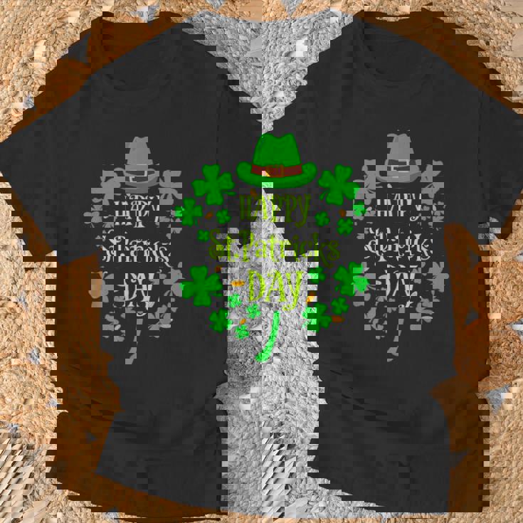 ハッピーセントパトリックデー レプラコーン コスチューム シャムロック キッズ ファミリー Tシャツ 高齢者への贈り物