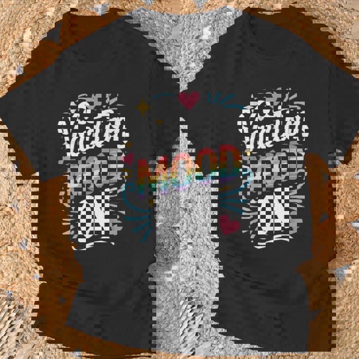 バカンス ムード 面白い 夏 言い回し お祭り 休日acation Mood On Tシャツ 高齢者への贈り物