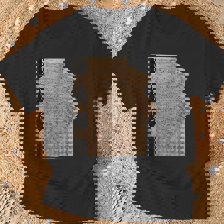 バッハ ピアノ楽譜 前奏曲とフーガ 原稿 Tシャツ 高齢者への贈り物