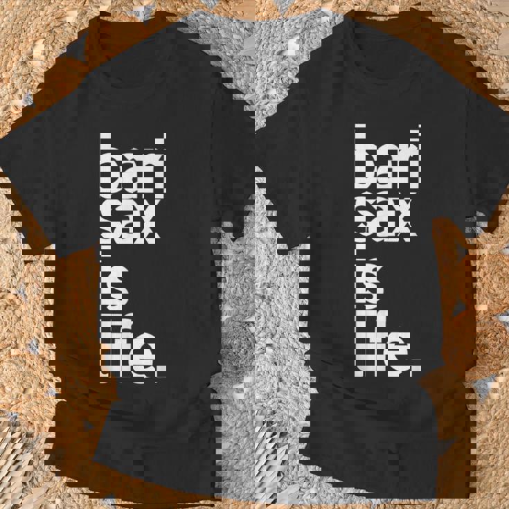 バリトンサックス サックスプレイヤー サックスフォニストギフト Tシャツ 高齢者への贈り物