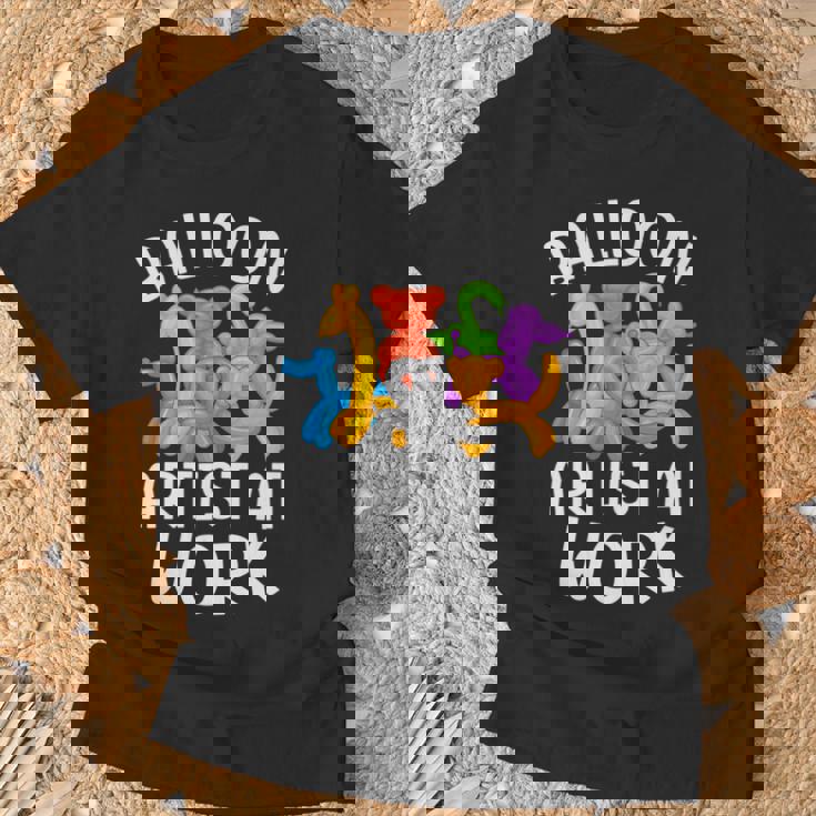 バルーンアート バルーンフェスティバル バルーンモデルの仕事 長袖tシャツ Tシャツ 高齢者への贈り物