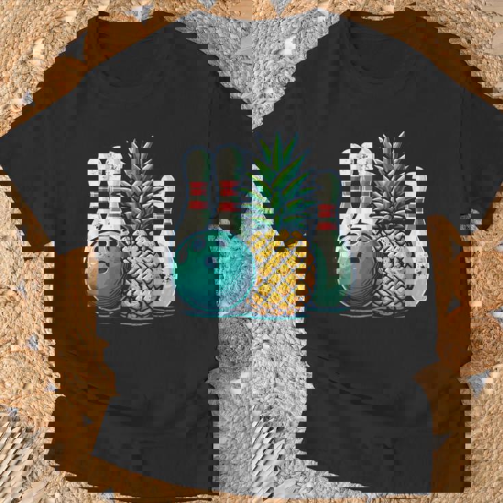 パイナップルボウリング Tシャツ 高齢者への贈り物