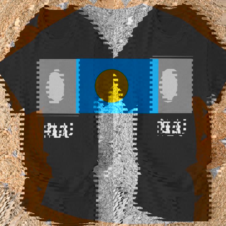 パラオの国旗 Tシャツ 高齢者への贈り物