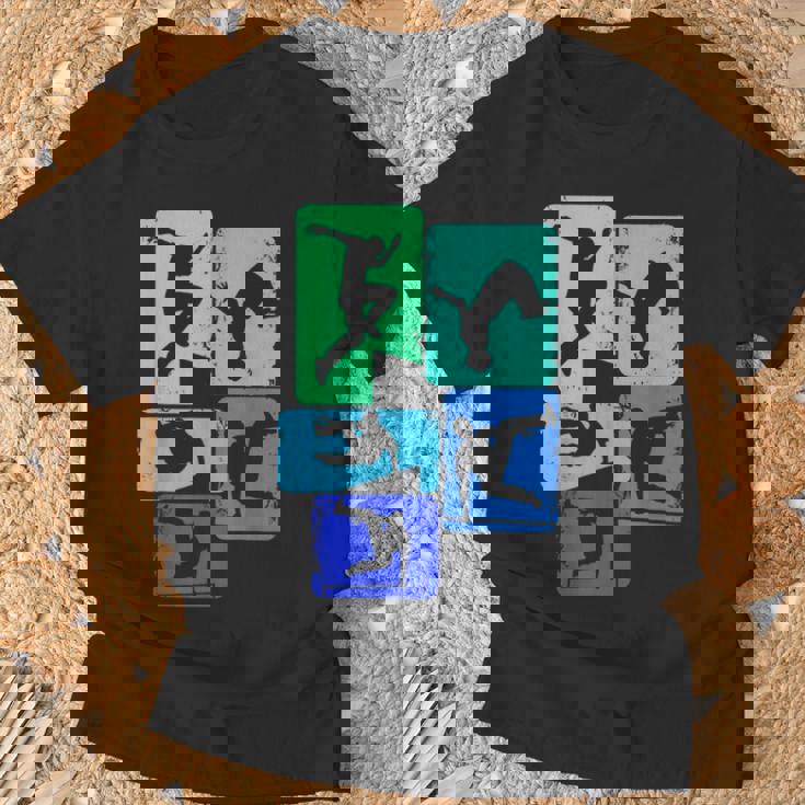 パルクールトレーサーフリーランナーフリーランニングキッズボーイズメンズ Tシャツ 高齢者への贈り物