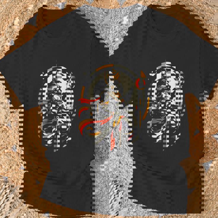 ヒンドゥー教 ハヌマーン ヒンドゥー教 哲学 神 スピリチュアリティ Tシャツ 高齢者への贈り物