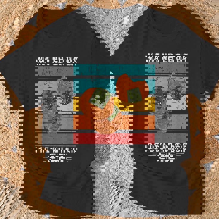 ビンテージ今日必要なのはたくさんのおせんべい Tシャツ 高齢者への贈り物