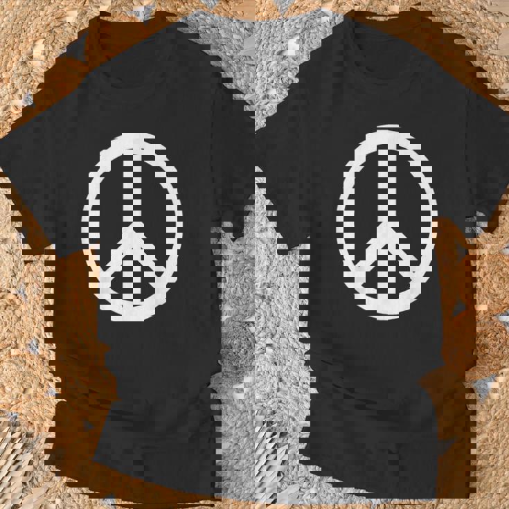 ピースサイン ピースサイン ピースサイン Peace Tシャツ 高齢者への贈り物