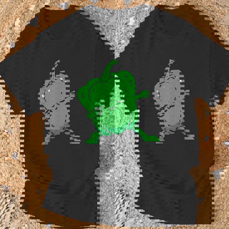 ピーマン ダビングベルペッパー 野菜 愛 ピーマン Tシャツ 高齢者への贈り物