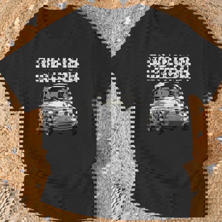 フィアット500 長袖tシャツ Tシャツ 高齢者への贈り物