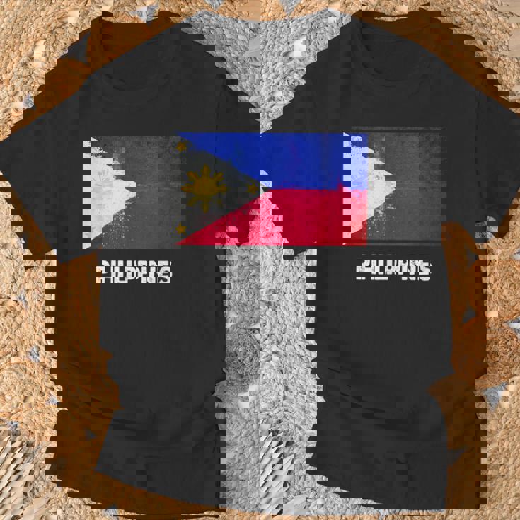 フィリピン国旗tシャツ Tシャツ 高齢者への贈り物