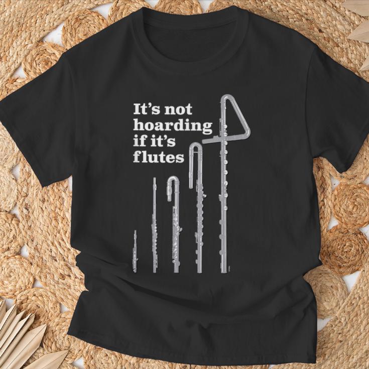 フルートプレーヤーまたはフルートの先生のためのフルートユーモア面白いフルート Flute Meme Tシャツ 高齢者への贈り物
