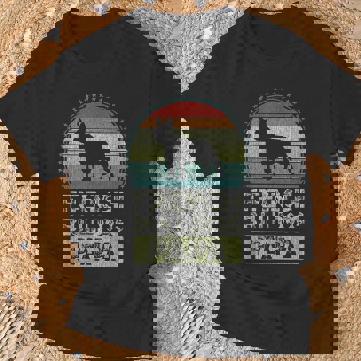 フレンチ・ブルドッグ・パパ 父の日 Tシャツ 高齢者への贈り物