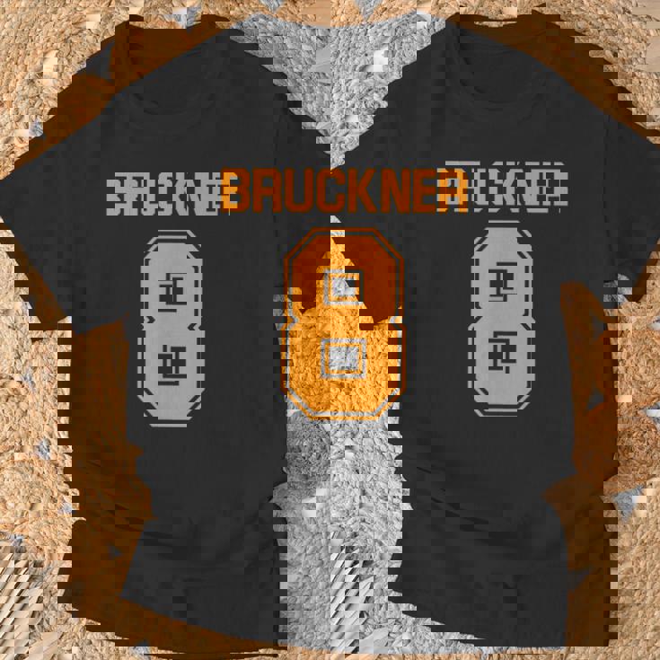 ブルックナー第8交響曲面白いスポーツ Bruckner 8 Tシャツ 高齢者への贈り物