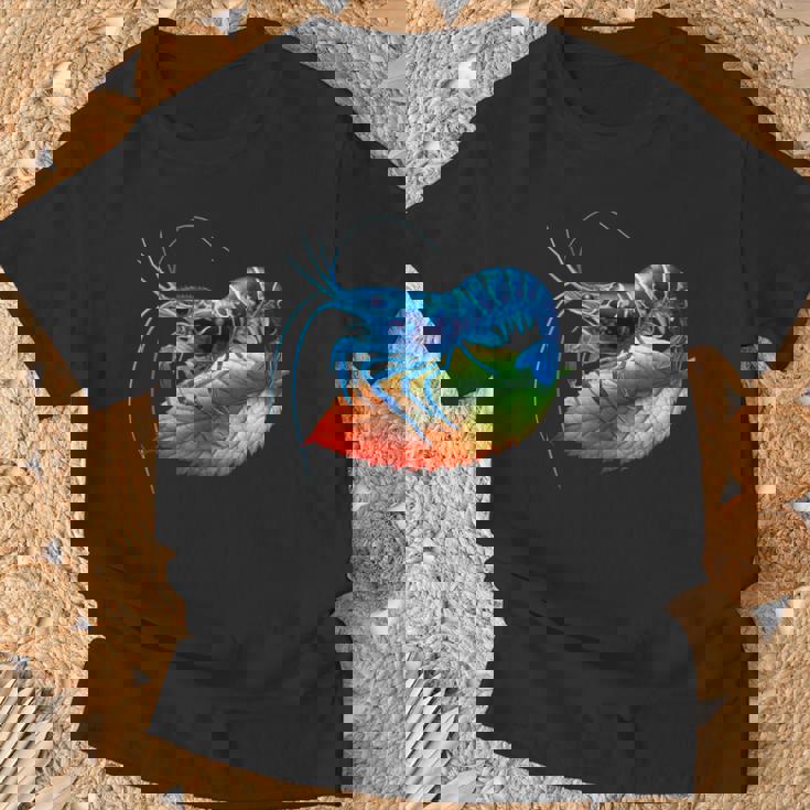 ブルーチェリー シュリンプ ブリーダー ネオカラディナ 淡水水槽 Tシャツ 高齢者への贈り物