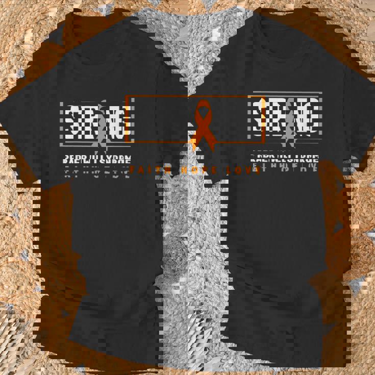 プラダー・ウィリ症候群強いプラダー・ウィリ症候群の意識 Tシャツ 高齢者への贈り物