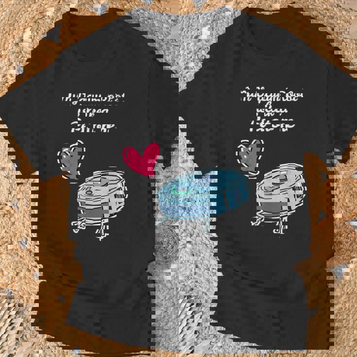 ペットのように ロボット掃除機 ロボット掃除機 Tシャツ 高齢者への贈り物