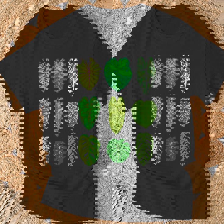 ボタニストガーデン サトイモモンステラ 植物コレクション 葉 長袖tシャツ Tシャツ 高齢者への贈り物