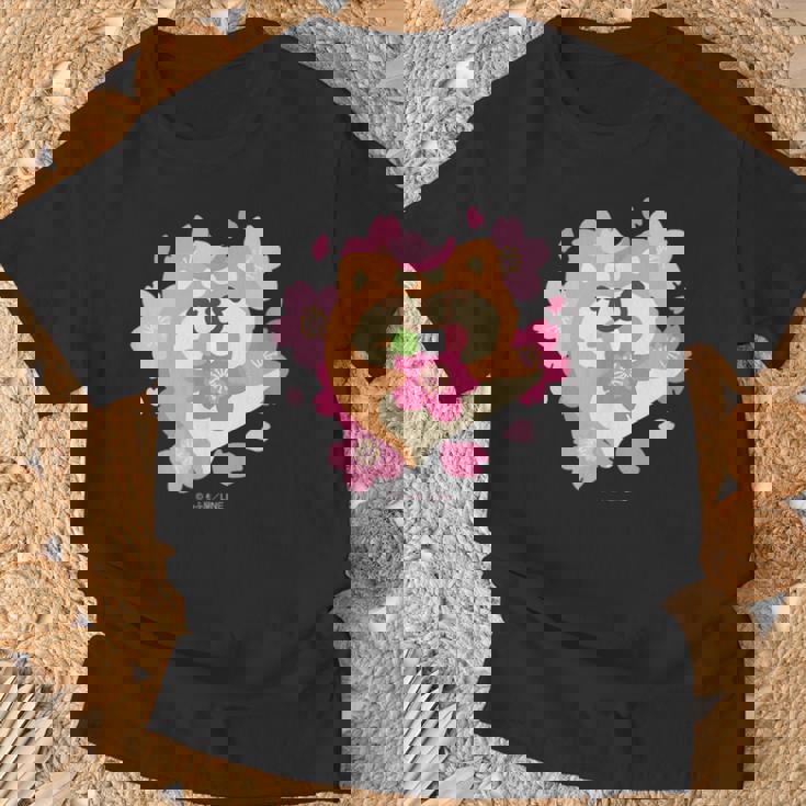 ボンレス犬とボンレス猫 桜 ボンレス犬 Tシャツ 高齢者への贈り物