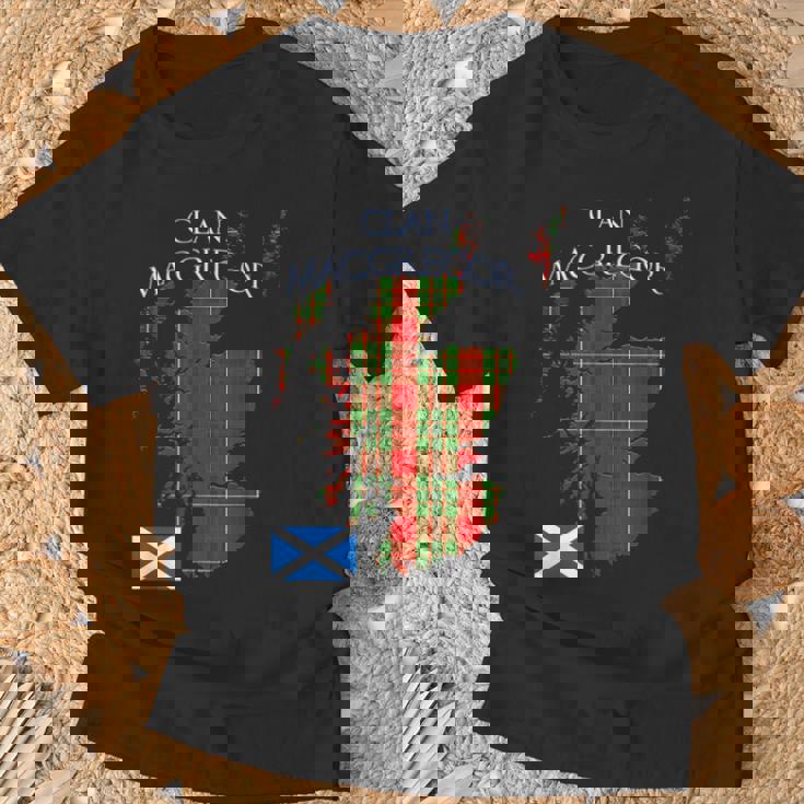 マクレガー スコットランド タータン スコットランド Tシャツ 高齢者への贈り物