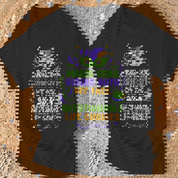 マルディグラ 仮面舞踏会 Tシャツ 高齢者への贈り物