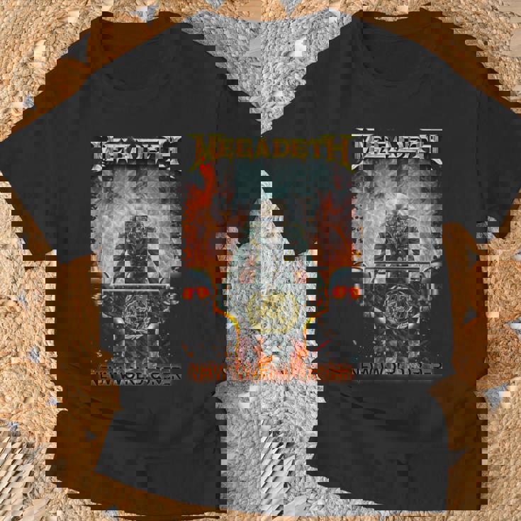 メガデス 新世界秩序 長袖tシャツ Tシャツ 高齢者への贈り物