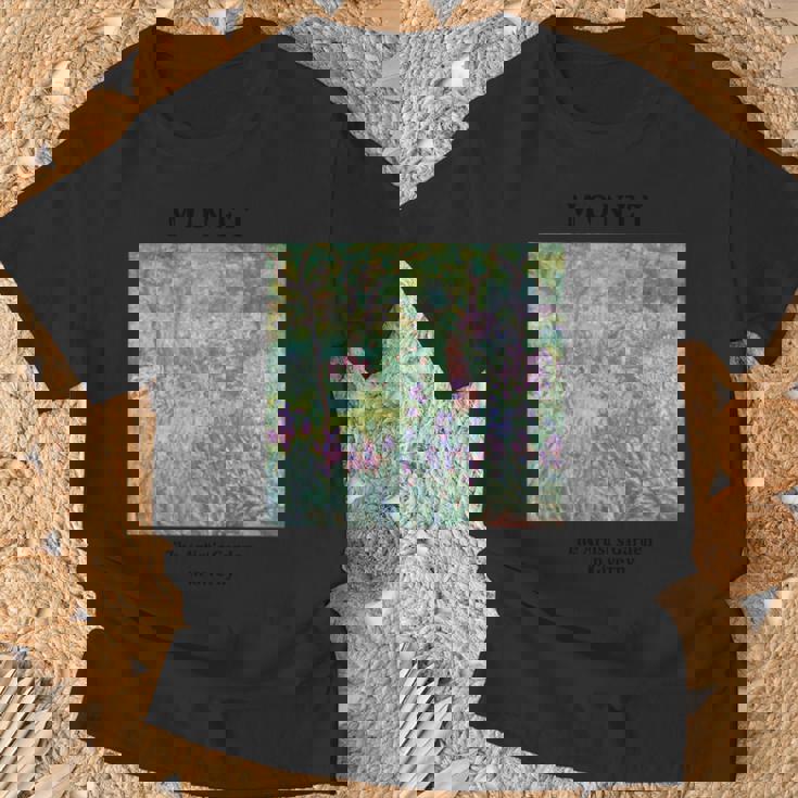 モネギヴェルニーのアリストの庭 Tシャツ 高齢者への贈り物