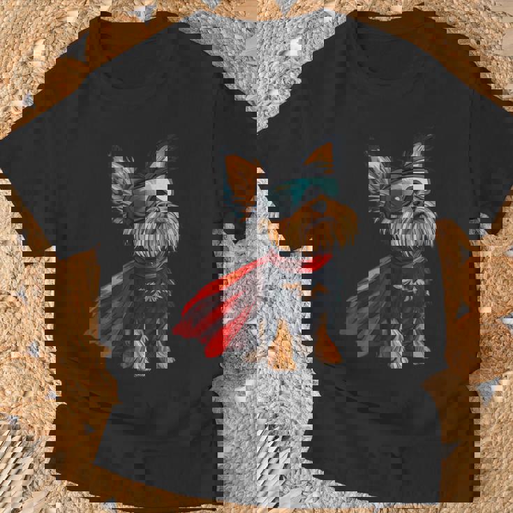 ヨークシャーテリア犬 ヨークシャーテリア Tシャツ 高齢者への贈り物