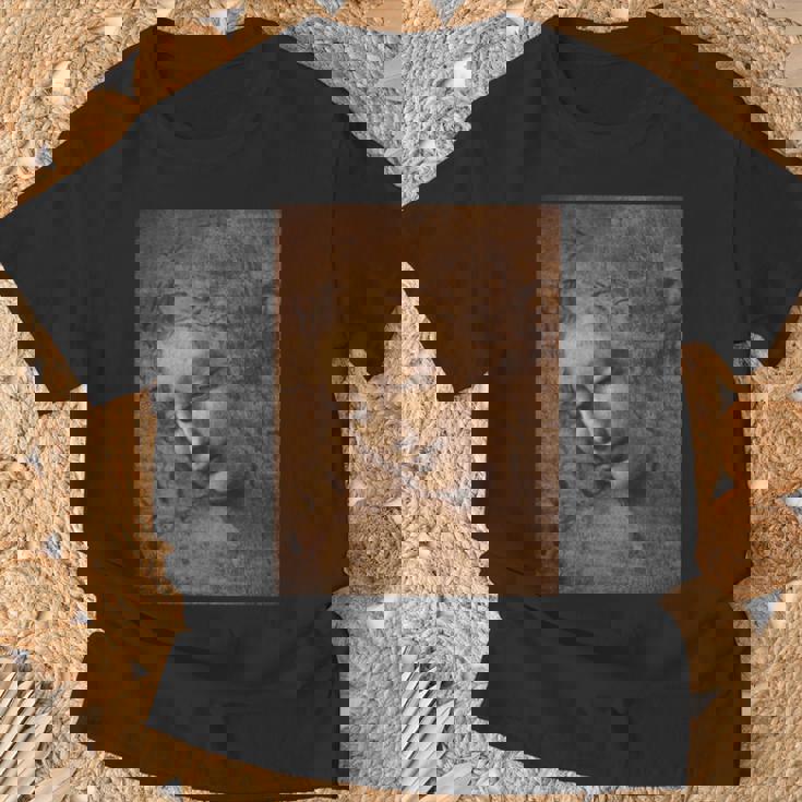 レオナルド・ダ・ヴィンチによるラ・スカピリアタ 長袖tシャツ Tシャツ 高齢者への贈り物