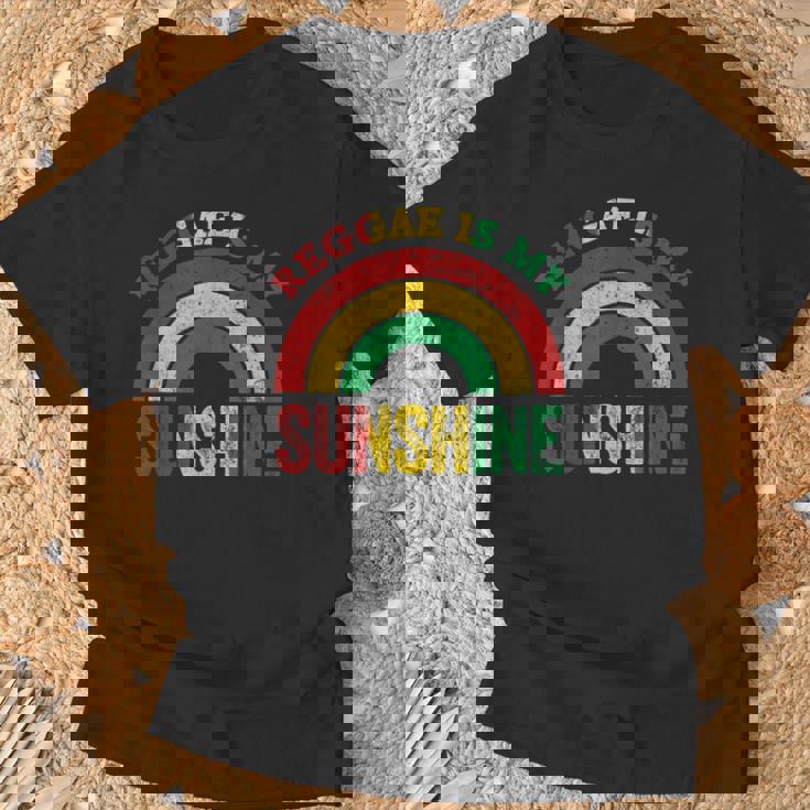 レゲエ イズ マイ サンシャイン シャツ ヴィンテージ レインボー レトロ サンシャイン Tシャツ 高齢者への贈り物