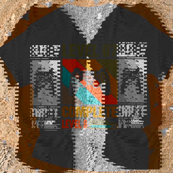 レベル7 コンプリートレベル8 ロード7年 結婚記念日 Tシャツ 高齢者への贈り物